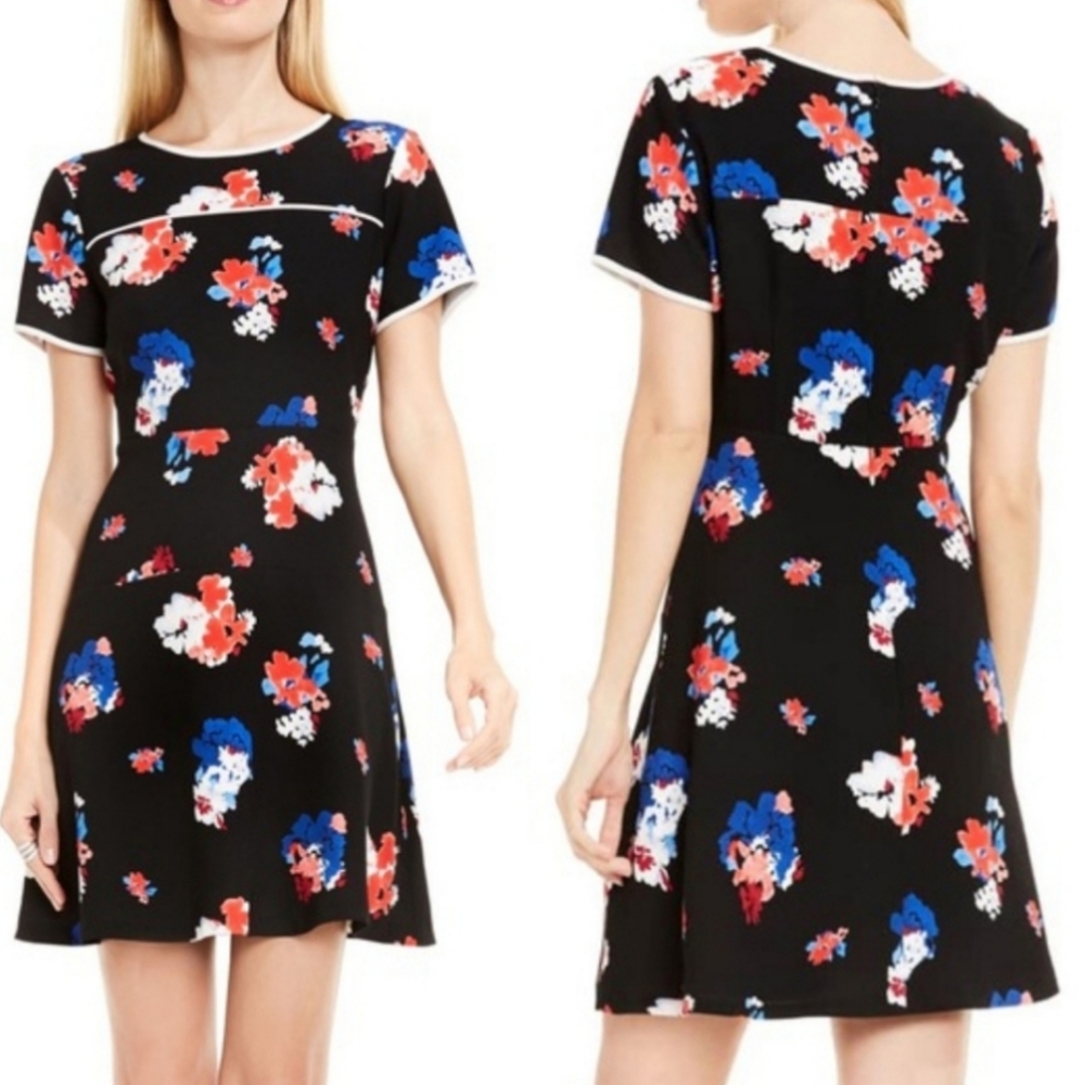 Vince Camuto | Travelling Blooms Flare Dress